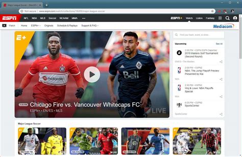 live football streaming free online espn